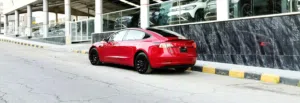 تيسلا 2023 model 3 فحص كامل 4 جــــيــــد ممسى قليل 18 الف لون مميز بحالة الوكالة بسعر لقطة ومحروووق
