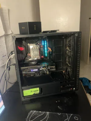 pc gaming i79700k& 3060 ti+ MONITAR