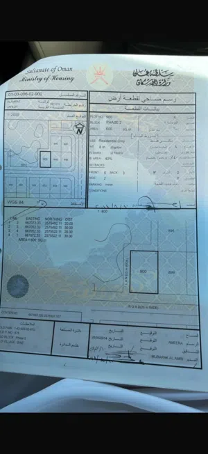 Residential Land for Sale in Muscat Amerat
