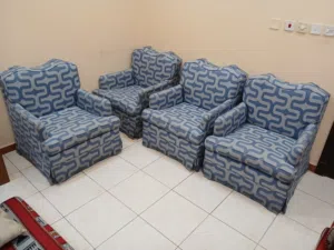 Sofas single 4 pieces very high quality excellent condition Newly washed pickup juffair 25 BD WhatsA