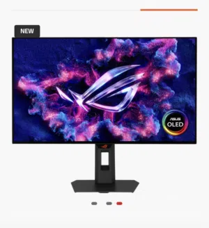 للبيع شاشة ASUS ROG Strix XG27AQDMGR بحجم 27 بوصة ودقة QHD، OLED
