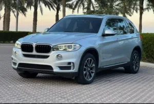 بي ام دبليو X5 xDrive35i 2014 مستعمل فضي معميزات خليجية