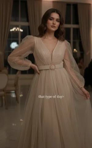 فستان بيج ناعم