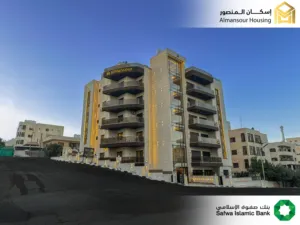 شقة فاخرة للبيع في خلدا/ مشروع ميداس 5 140/155/165 م2 ( إسكان المنصور )