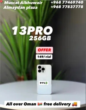 iPhone 13 Pro 256 GB Good condition - All smooth working
