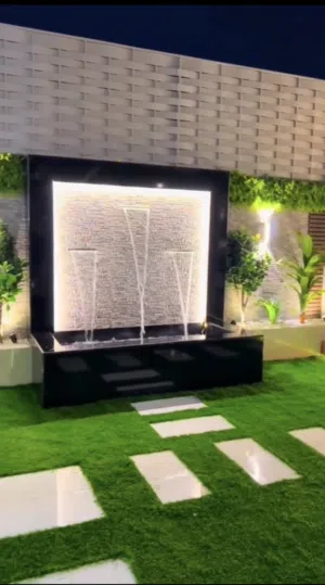 تنسيق حدائق ( افضل سعر واعلى جودة )  ( اعمال الثيل / السياج التركي / المظلات / بديل الخشب / رخام ...