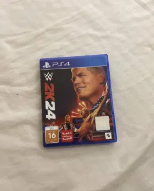 شريط مصارعه 2K24 استعمال نضيف جداً لسوني 4
