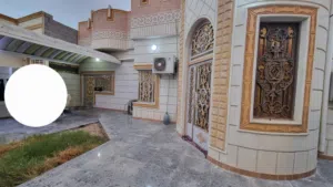 في حي المهندسين بيت طابق واحد مساحة 308 متر مقابل خدمات قرب المخازن بناء 2013