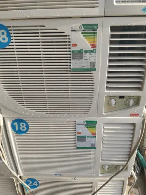 مكيفات شباك بحاله ممتازة مع التوصيل والتركيب