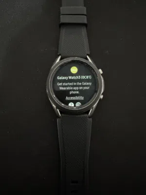 Samsung Galaxy Watch 3 45mm - with burn-in on screen