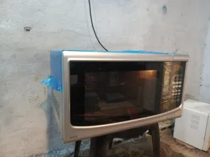 ميكرويف سونا لون سلفر 45لتر من جوا تيفال مع نظام شواي بحال الوكاله قابل للتفاوض يوجد توصيل
