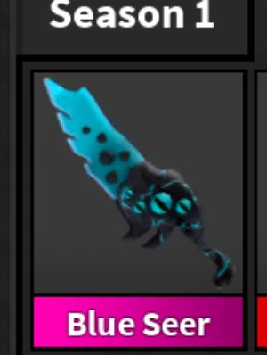 MM2 Blue Seer Knife – Instant Trade  تسليم فوري - MM2 سكين سير ازرق من لعبه