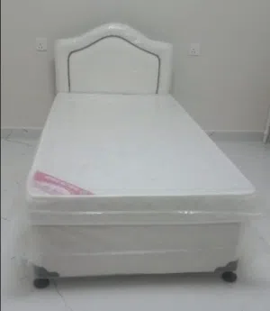 سرير ديفان فردي مع مرتبة طبية بسمك 10 سم، أبعاد Single Divan bed with 10cm medical mattress90x190x10