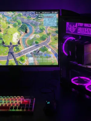 Full Gaming Set Up For Sale. 1080P@165Hz, RTX 2080, i5, RGB Gaming Fortnite, Apex, Rainbow Six Siege