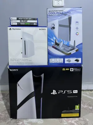 PS5 PRO مع ملحقات
