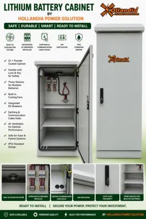 BATTERY CABINET  HUGE PRICE DROP – 52% OFF / تخفيض هائل 52٪