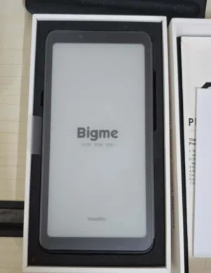 هاتف Bigme hibreak بشاشة E-Ink، هاتف ذكي بنظام Android 11،