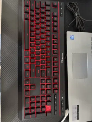 كيبورد HyperX RGB نظيف جدا