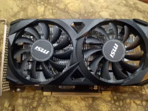 كرت شاشة RTX MSI 3050 OC 6 GDDR6 استعمال خفيف جدا (اقرأ الوصف)