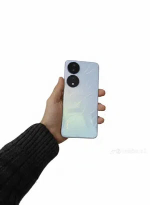 هونور X7b هاتف محمول جديد فضي بحالته ممتازة مع الكرتونة والشاحن