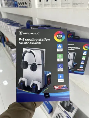 قاعدة تبريد وشحن PS5