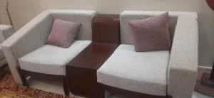 كنبه كبيره و4 فوتيه