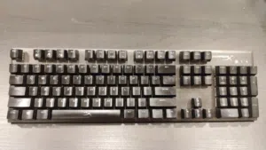 كيبورد شوتر احترافي! HyperX Alloy FPS RGB (Kailh Silver Speed) بحالة ممتازة