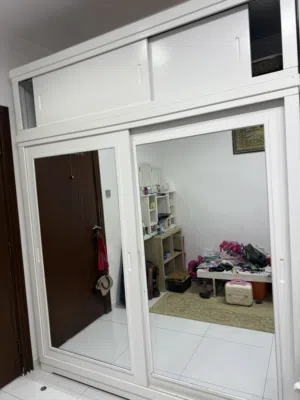 White IKEA double door full cabinet fresh with less usage