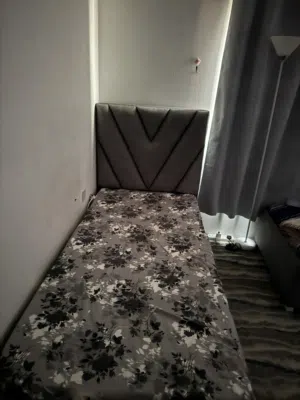 2 single bed for sale almost new 1pcs 15BD