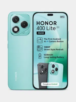 HONOR 400 Lite المعالج: mt 7025 ulitra الرام: 8+8 Turbo التخزين: 256g البطارية: 5230mAh 35W سعر حرق