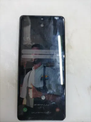 بحاله جيده ينقصه ازرار تحكم وغلاف خارجي زجاجي LG Stylo 6