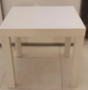 White side table