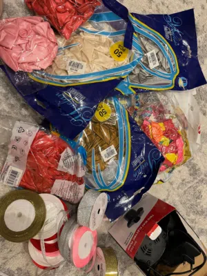 اكياس بالونات الوان مختلفه للبيع لعدم الحاجه مع جهاز النفخ اليدوي
