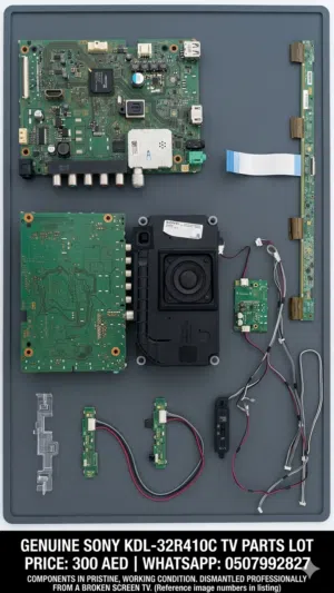 Title: Genuine Sony Bravia TV Spare Parts Lot (Model: KDL-32R410C) - Mint Condition Description: