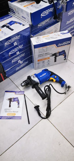 دريل كهربائي شركة رد بول ماركة اصلية قوة 1050 واط small electric drill نظام مطرق