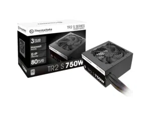 باور سبلاي ثيرمال تيك لأجهزة الجيمنج بسعة 750 واط حقيقي THERMALTAKE 750W 80+ PLUS GAMING PSU