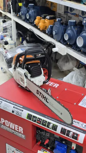 مكينة قص حطب بترول ستيل الماني اصلي منشار قطع اشجار 20 انش MS382 اصلية Saw stihl ms 382 برازيل