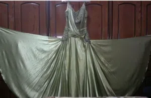 فستان سهره صناعه حلبيه