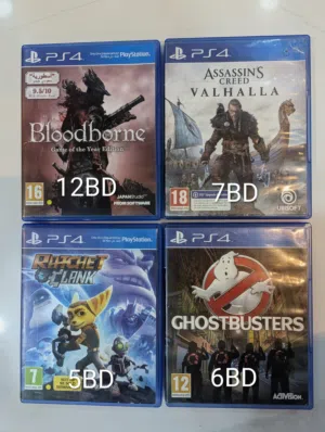 للبيع ألعاب PS4 مستعملة - For sale PS4 Used Games