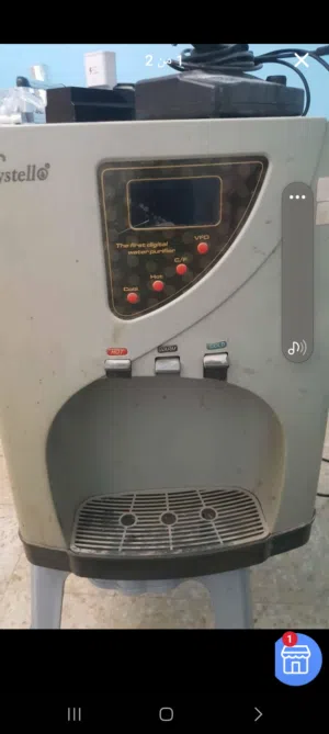 كولر ماء مع فلتر