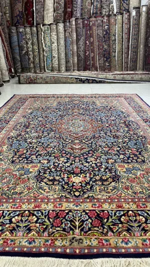 سجادة ايراني ممضية (كرمان)