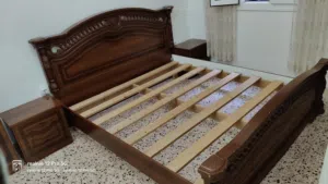 غرفة نوم زوجية ايطالية للبيع نص عمر ناقصة دولاب فقط