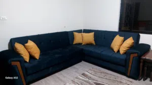 للبيع طقم كورنر تفصيل – نظام Sofa Bed مع مساحة تخزين داخلية