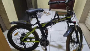 Rock Hammer cycle with gear  You get free lock and mudgard and even get free bottle stand