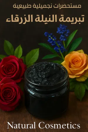 تبريمة النيلة الزرقاء و العكار الفاسي:  "تبريمة النيلة الزرقاء و العكار الفاسي لبشرة متألقة و نظرة"