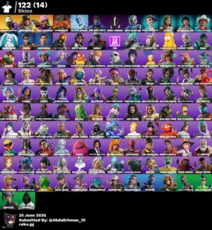 Fortnite Accounts and Characters for Sale in Al Sharqiya