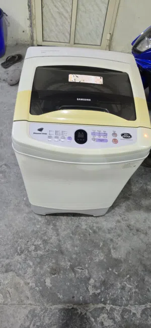 غساله سامسونج فل اوتوماتك نظيفه جدا استخدام خفيف