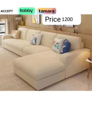 طقم كنب جلد أو قماش – Clean, Classy & Affordable