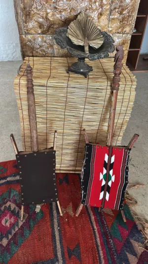 مشبات كوانين نحاس وألمنيوم ميزان مع عياراته