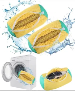 كيس تنظيف الأحذية   كيس غسيل أحذية مايكروفايبر